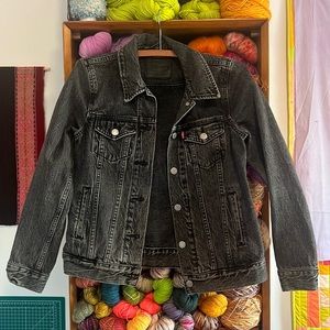 Levi’s Washed Black Denim Jacket